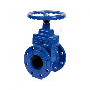 Задвижка чугун VOC4251C аналог МЗВ обрезиненный клин Ду 100 Ру25 до +110 фл Tecofi VOC4251C-00EP0100