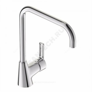 Смеситель для кухонной мойки серия UNO ручка сбоку одноручный Vidima BA242AA