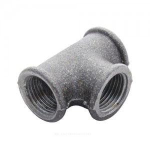 Тройник прямой чугун Ду 50 (2") ВР/ВР Fittex