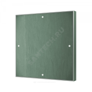 Люк под покраску и обойные покрытия алюминий 300х300 короб Эра ЛП3030К
