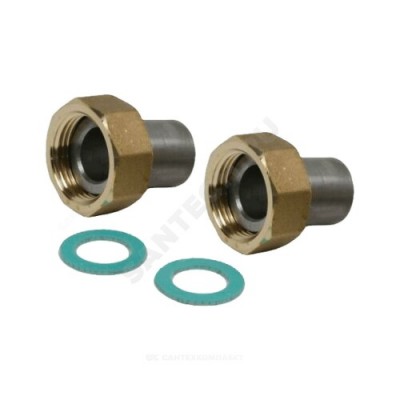 Комплект присоединительный (2"х1 1/2") Ду 40 ВР/НР Danfoss 087G6074