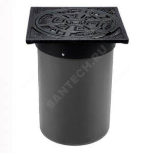 Люк чугун D400 (40T) с телескопической трубой, без вентиляции Ostendorf 666420 Люк чугун D400 (40T) с телескопической трубой, без вентиляции Ostendorf 666420