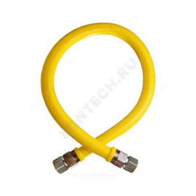 Подводка гибкая для газа ПВХ армированная 1/2" г-г L=1,8 м ЗИП-ФЛЕКС 71060