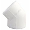 Угольник PP-R белый внутренняя пайка Дн 63х45гр VALFEX 10107063 Угольник PP-R белый внутренняя пайка Дн 63х45гр VALFEX 10107063