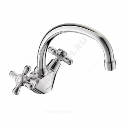 Смеситель для кухонной мойки серия RETRO двуручный Vidima BA132AA