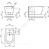 Биде подвесное CONNECT Ideal Standard E799701 ..