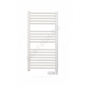 Полотенцесушитель электрический нерж сталь Лесенка 750 Вт 500х1465мм ТЭН RAL 9016 (Белый) Theola Digital Standard Atlantic 002392