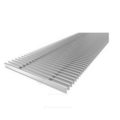 Решетка алюминиевая шаг 13 мм с рамкой Vitron ВРР.18.13.300.3000.ААС