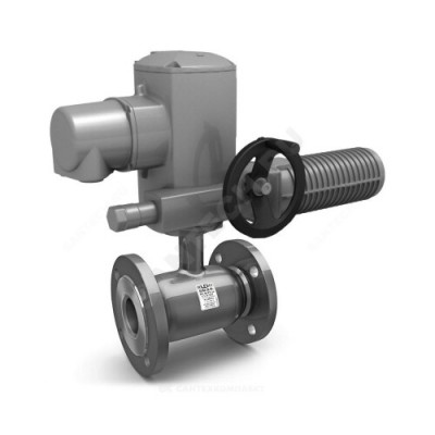 Кран шаровой сталь КШ.Ц.Ф.Э Ду 600 Ру16 фл под эл/привод LD КШ.Ц.Ф.Э.600/500.016.Н/П.02