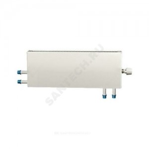 Конвектор настенный проходной "Мини" МКСК 15 П (А08) (малой глубины) 1.69кВт двухтр с т/клапаном (угл) Danfoss 013G4203 ниж/п резьба прав Сантехпром 9103841