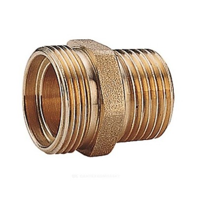 Ниппель латунь переходной Ду 15х16 (1/2") НР R180R Giacomini R180RY015