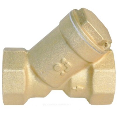 Фильтр сетчатый Y-образный латунь Ду 50 Ру25 G2" ВР БАЗ БАЗ.Ф.А50.50