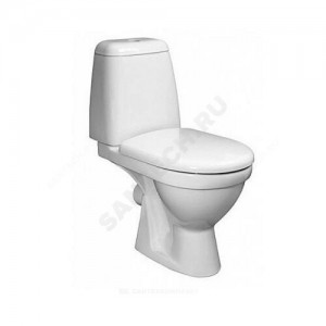 Унитаз-компакт Baltic белый нижний подвод горизонт/выпуск 2/реж без сиденья Jika 8.2428.6.000.242.9