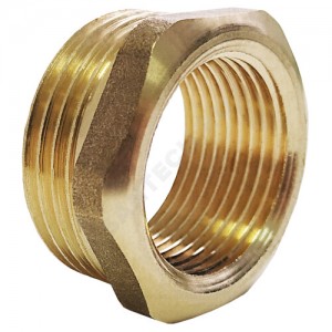 Футорка латунь Ду 10х8 (3/8"х1/4") НР/ВР VALFEX VF.581.L.038.014 Футорка латунь Ду 10х8 (3/8"х1/4") НР/ВР VALFEX VF.581.L.038.014