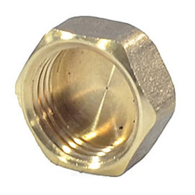 Заглушка латунь Ду 20 (3/4") ВР VALFEX VF.590.L.034