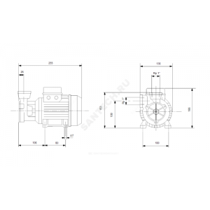 Насос вихревой PF 2-50 Grundfos 99126442