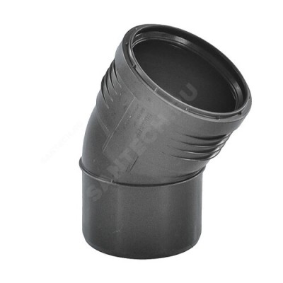 Отвод PP-MD бесшумный Silent-PP Дн 40х30гр б/нап в/к Geberit 390.121.14.1