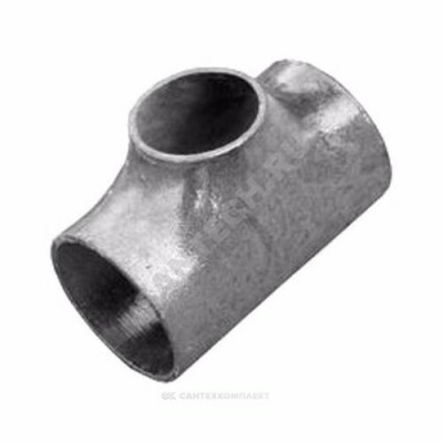 Тройник сталь оц равнопроходной Дн 159х4,5 (Ду 150) под приварку Китай