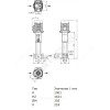 Насос многоступенчатый вертикальный HELIX FIRST V 1602-5/25/E/S/400-50 PN16 3х400В/50 Гц Wilo 4200982