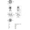 Насос многоступенчатый вертикальный HELIX FIRST V 1602-5/25/E/S/400-50 PN16 3х400В/50 Гц Wilo 4200982
