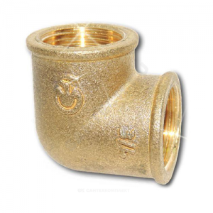 Угольник латунь Ду 15 (1/2") ВР/ВР Цветлит ZW50093