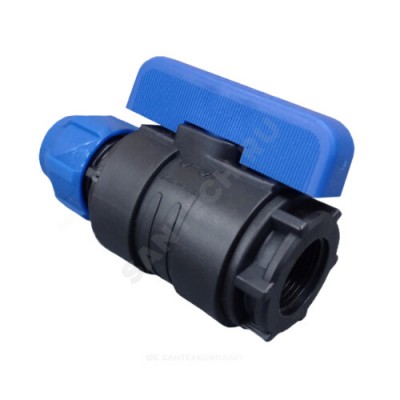 Кран шаровой компрессионный ВР Дн 32х1/2" VALFEX 1210012532012