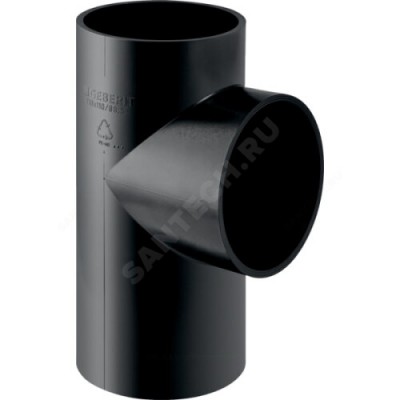 Тройник ПНД Дн 50х40х88,5гр Geberit 361.159.16.1