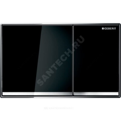 Кнопка для инсталляции Omega 60 черный/хром глянцевый Geberit 115.081.SJ.1