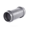 Муфта НПВХ серая SDR26 ремонтная Дн 160 Ру10 раструбная в/к