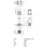 Насос многоступенчатый вертикальный HELIX VE 3605-1/25/E/KS PN25 3х400В/50 Гц Wilo 4198865