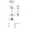 Насос многоступенчатый вертикальный HELIX VE 3605-1/25/E/KS PN25 3х400В/50 Гц Wilo 4198865
