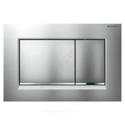 Кнопка для инсталляции Sigma 30 хром глянец/хром матовый Geberit 115.883.KN.1