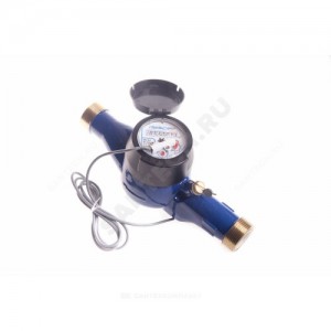 Счётчик х/в крыльчатый многоструйный Ду 32 Ру16 50С L=260мм резьба импульсный Б/К Пульсар М Тепловодохран