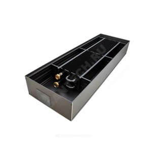 Конвектор внутрипольный WSKP без решетки подключение - слева с торца Mohlenhoff WSKP 260-140-1500