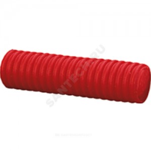 Шланг гофрированный для PE-X Дн 25 для трубы Дн 20 красный бухта 100м R985R Giacomini R985RY001