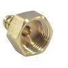 Переходник латунь неразъемный для шланга Дн 25х1" ВР Китай