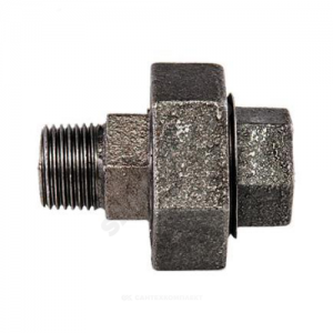 Соединитель прямой американка чугун Ду 15 (1/2") ВР/НР Fittex