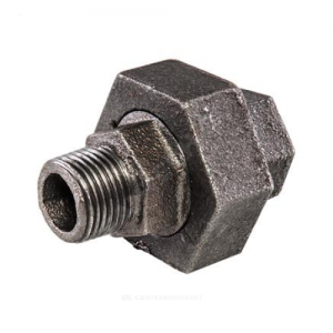 Соединитель прямой американка чугун Ду 15 (1/2") ВР/НР Fittex