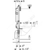 Инсталляция для подвесного унитаза Duofix без кнопки смыва Geberit 111.354.00.5
