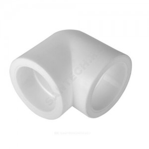 Угольник PP-R белый внутренняя пайка Дн 110х90гр RTP (РосТурПласт) 19969