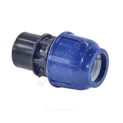 Муфта компрессионная ПЭ ВР Дн 50х1" Ру16 RTP (РосТурПласт) 14908