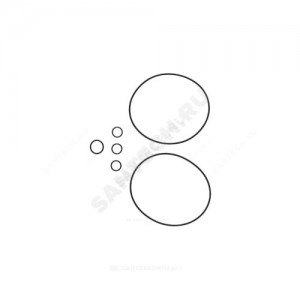 Комплект уплотнительных колец Kit EPDM CR/I/N 1s/1/3 Grundfos 96455090 Комплект уплотнительных колец Kit EPDM CR/I/N 1s/1/3 Grundfos 96455090