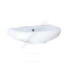 Умывальник подвесной Вест 57 без отверстия п/смес белый Santeri 1.3111.8.S00.01B.0