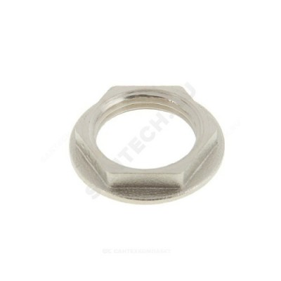 Контргайка латунь никель реборда Ду 50 (2") ВР Китай