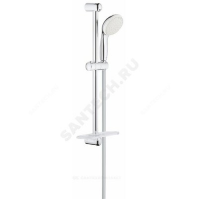 Гарнитур душевой серия Tempesta штанга 600мм+шланг+лейка 1 режим струи Grohe 27926001