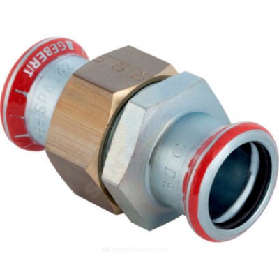 Муфта разъемная сталь углеродистая Дн 18 пресс Mapress Geberit 25321
