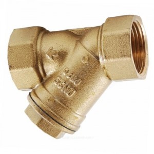 Фильтр сетчатый Y-образный латунь Ду 32 Ру20 Тмакс=110 oC Rp1 1/4" ВР 246 OR 0246.033