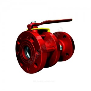 Кран шаровой сталь 11с67п Ду 10 Ру16 фл полнопроходной Маршал 5СФ.00.1.016.010