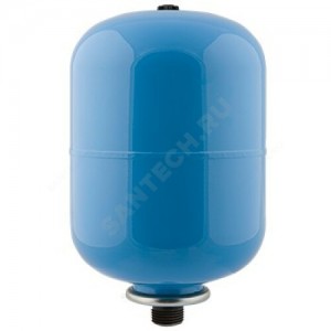 Гидроаккумулятор ВП(пластик фланец) 10 л 8 бар вертикальный Джилекс 7011
