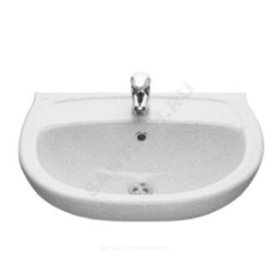 Умывальник подвесной Версия 56 крап на белом с переливом Santeri 1.3111.5.S01.11B.0